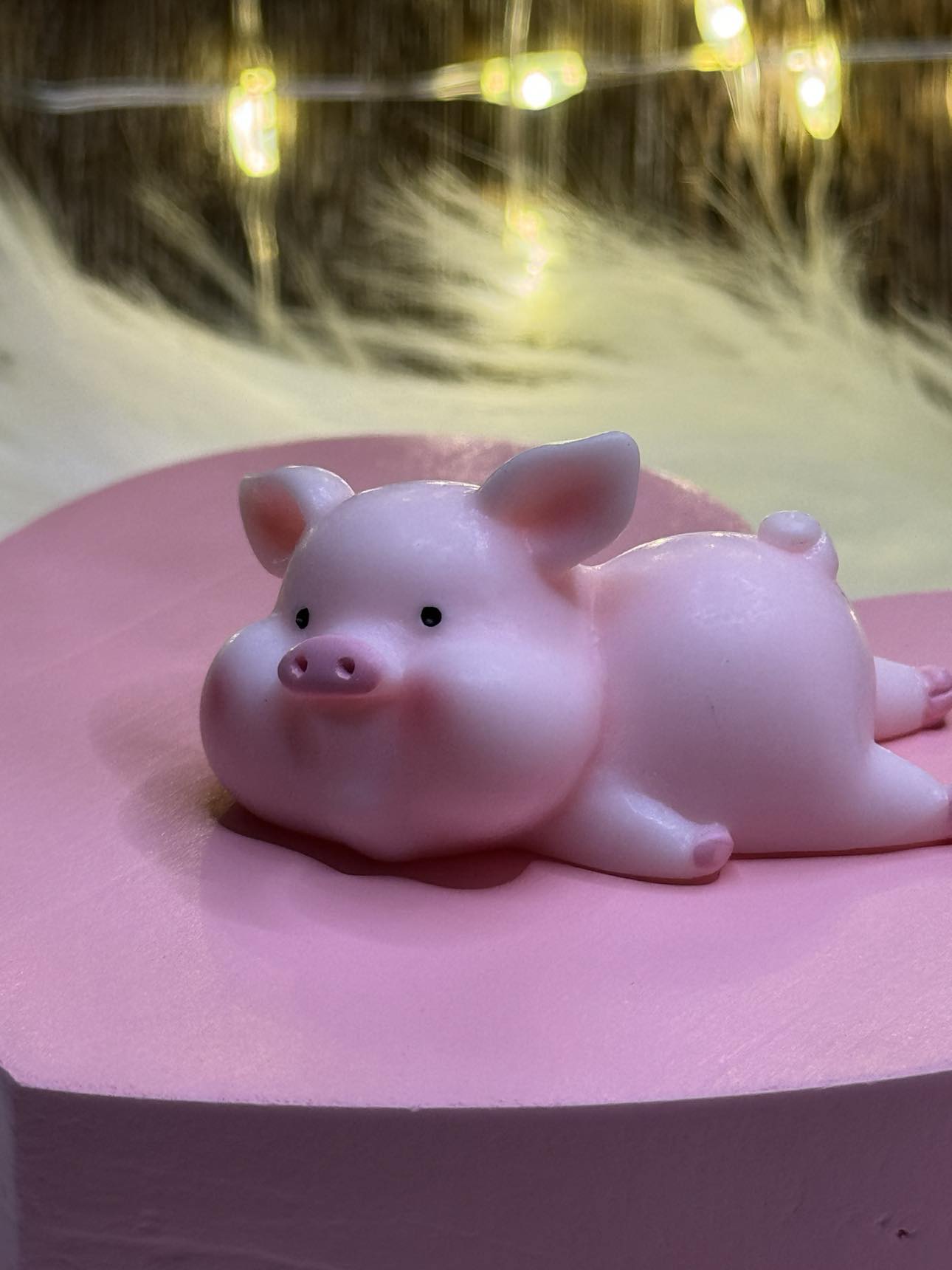 This Little Piggie Acrylic  Charm