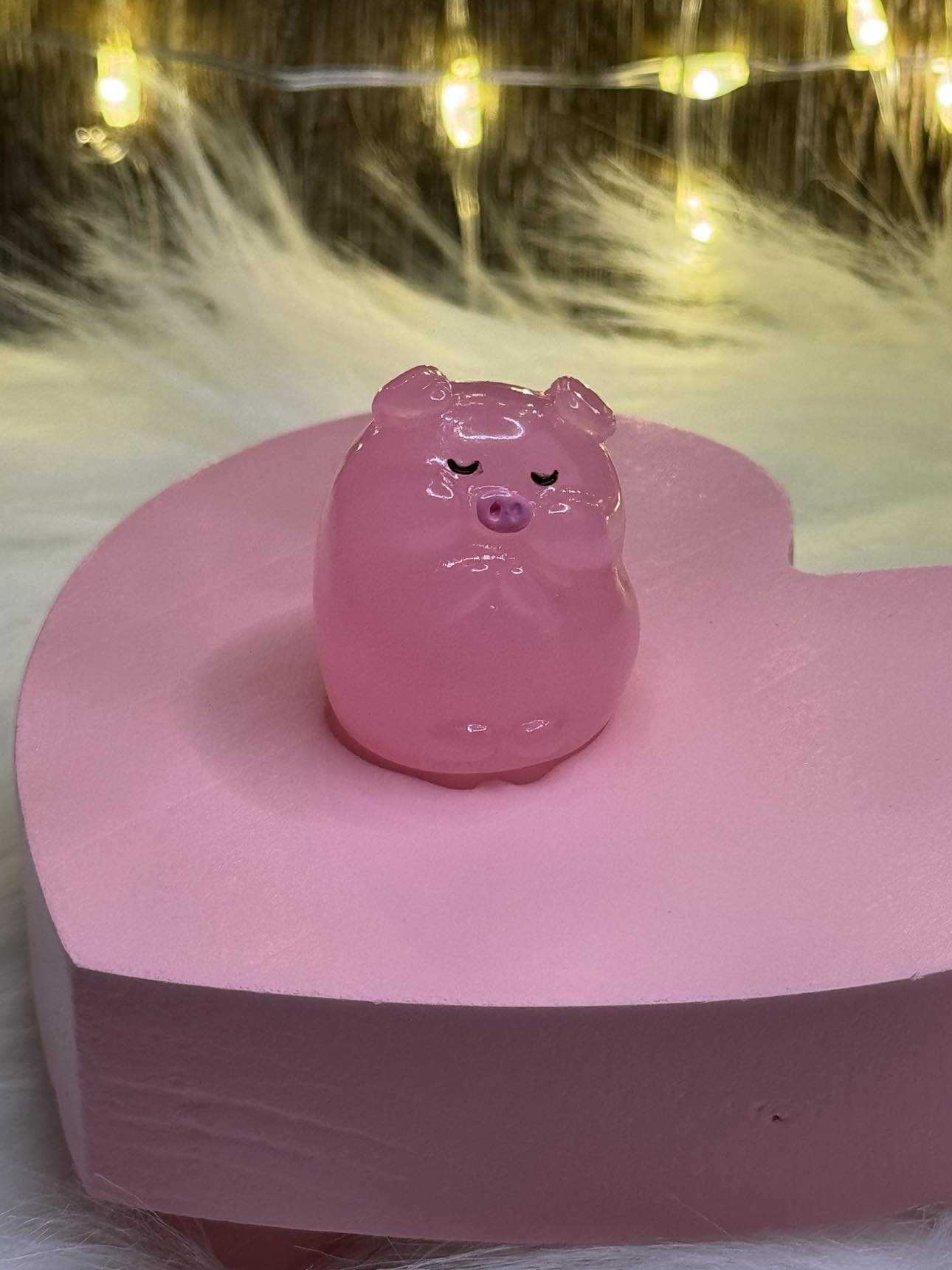 This Little Piggie Acrylic  Charm