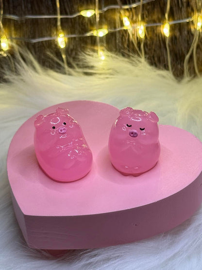 This Little Piggie Acrylic  Charm