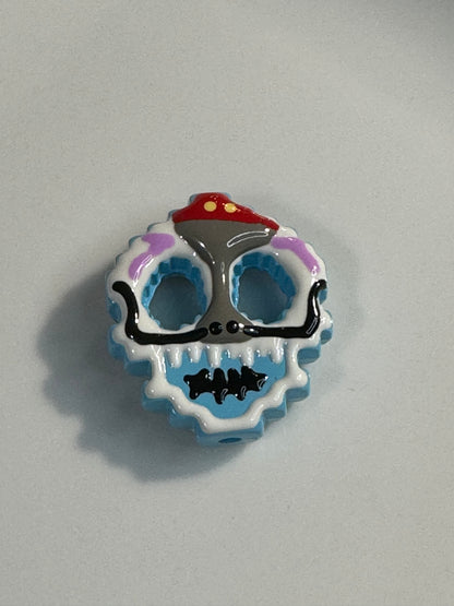 Painted Acrylic Skulls